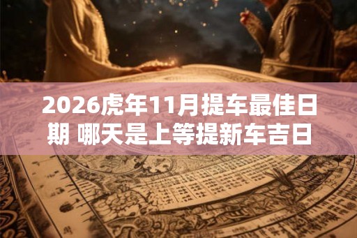 2026虎年11月提车最佳日期 哪天是上等提新车吉日
