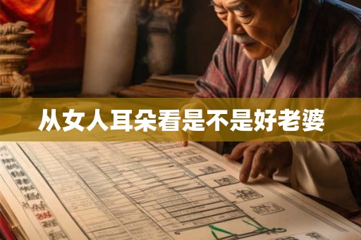从女人耳朵看是不是好老婆