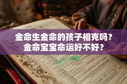 金命生金命的孩子相克吗？金命宝宝命运好不好？