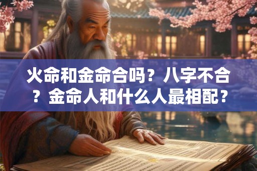 火命和金命合吗？八字不合？金命人和什么人最相配？