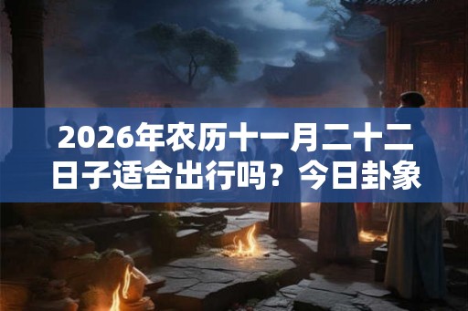 2026年农历十一月二十二日子适合出行吗？今日卦象如何？