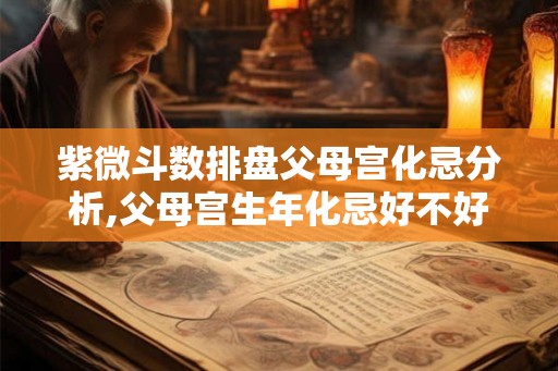 紫微斗数排盘父母宫化忌分析,父母宫生年化忌好不好