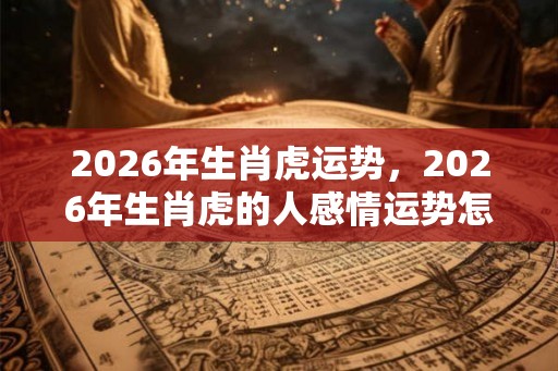 2026年生肖虎运势，2026年生肖虎的人感情运势怎样？