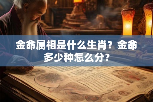 金命属相是什么生肖?金命多少种怎么分? 金命属相是什么生肖?金命多少种怎么分?