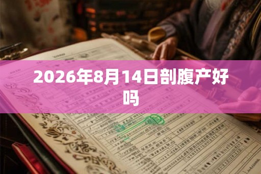 2026年8月14日剖腹产好吗