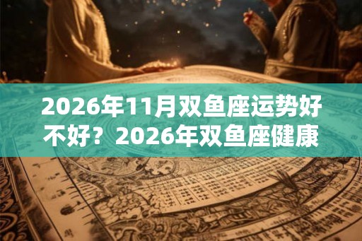 2026年11月双鱼座运势好不好？2026年双鱼座健康运势解析