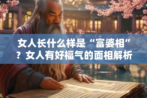 女人长什么样是“富婆相”?女人有好福气的面相解析! 女人长什么样是“富婆相”?女人有好福气的面相解析!
