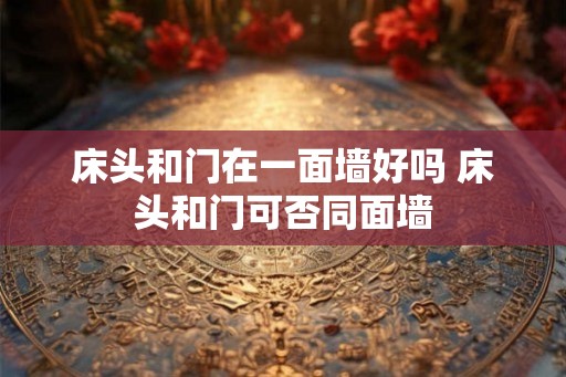 床头和门在一面墙好吗 床头和门可否同面墙
