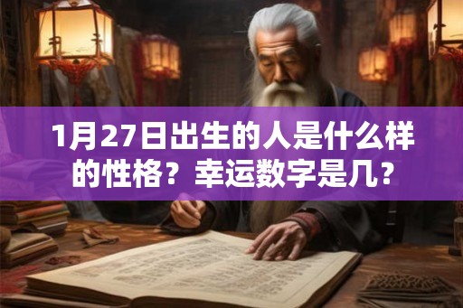 1月27日出生的人是什么样的性格？幸运数字是几？