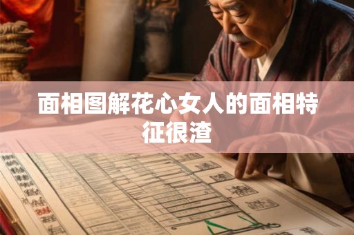 面相图解花心女人的面相特征很渣 面相图解花心女人的面相特征很渣