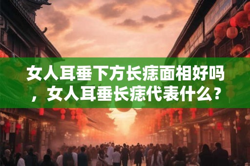 女人耳垂下方长痣面相好吗,女人耳垂长痣代表什么? 女人耳垂下方长痣面相好吗,女人耳垂长痣代表什么?