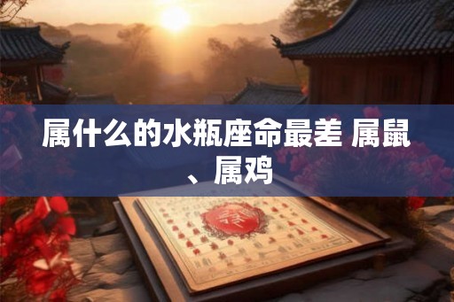 属什么的水瓶座命最差 属鼠、属鸡 属什么的水瓶座命最差 属鼠、属鸡