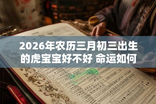 2026年农历三月初三出生的虎宝宝好不好 命运如何