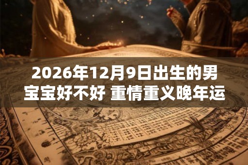 2026年12月9日出生的男宝宝好不好 重情重义晚年运好