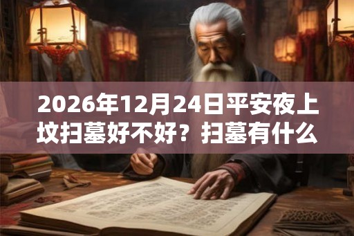 2026年12月24日平安夜上坟扫墓好不好？扫墓有什么禁忌？