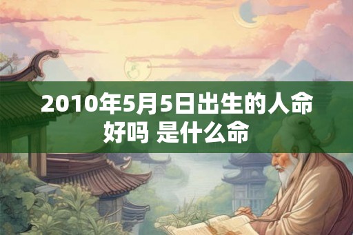2010年5月5日出生的人命好吗 是什么命