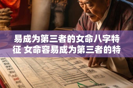 易成为第三者的女命八字特征 女命容易成为第三者的特征是什么