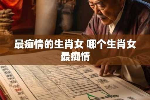 最痴情的生肖女 哪个生肖女最痴情