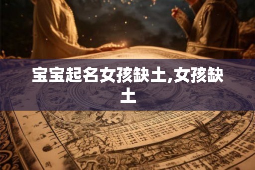 宝宝起名女孩缺土,女孩缺土