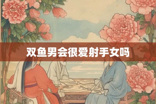 双鱼男会很爱射手女吗