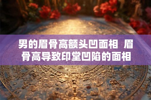 男的眉骨高额头凹面相  眉骨高导致印堂凹陷的面相