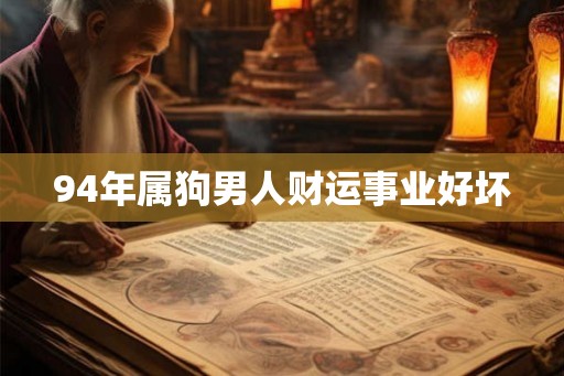 94年属狗男人财运事业好坏