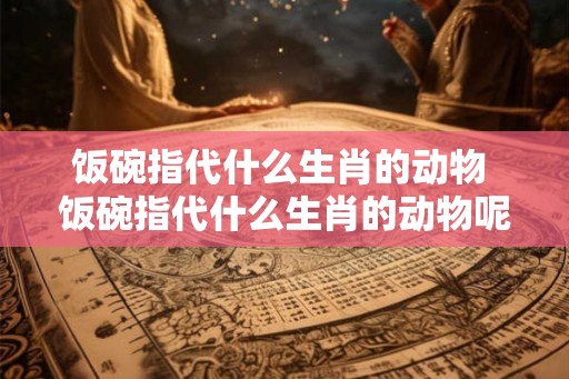 饭碗指代什么生肖的动物 饭碗指代什么生肖的动物呢 饭碗指代什么生肖的动物 饭碗指代什么生肖的动物呢