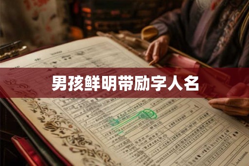 男孩鲜明带励字人名