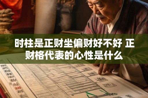 时柱是正财坐偏财好不好 正财格代表的心性是什么