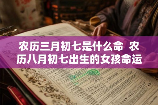 农历三月初七是什么命  农历八月初七出生的女孩命运