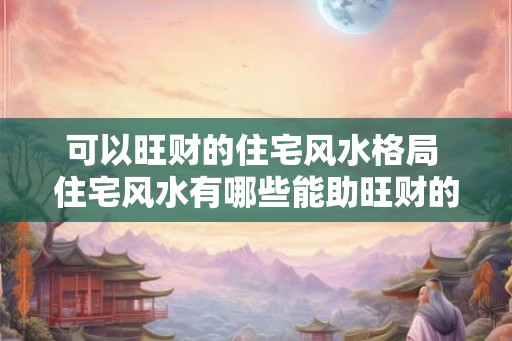 可以旺财的住宅风水格局 住宅风水有哪些能助旺财的格局 可以旺财的住宅风水格局 住宅风水有哪些能助旺财的格局