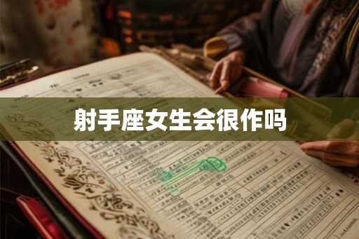 射手座女生会很作吗