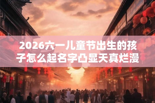 2026六一儿童节出生的孩子怎么起名字凸显天真烂漫 2026六一儿童节出生的孩子怎么起名字凸显天真烂漫