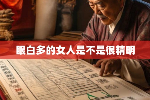 眼白多的女人是不是很精明