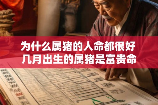 为什么属猪的人命都很好 几月出生的属猪是富贵命