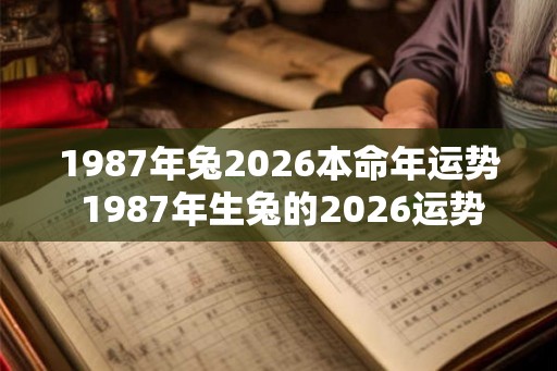 1987年兔2026本命年运势 1987年生兔的2026运势如何
