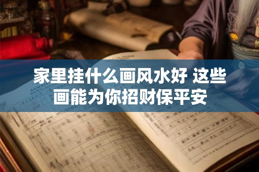 家里挂什么画风水好 这些画能为你招财保平安 家里挂什么画风水好 这些画能为你招财保平安