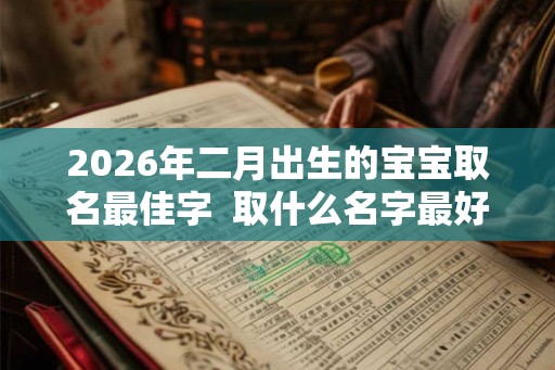 2026年二月出生的宝宝取名最佳字 取什么名字最好 2026年二月出生的宝宝取名最佳字 取什么名字最好