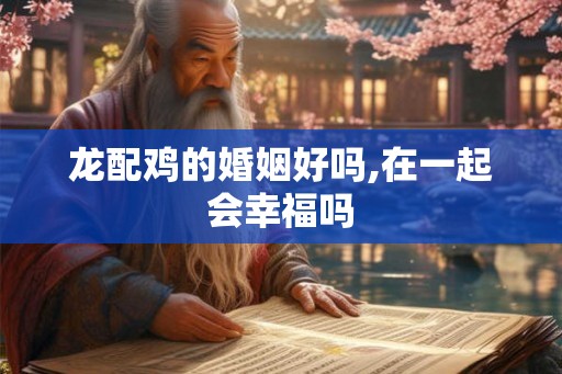 龙配鸡的婚姻好吗,在一起会幸福吗 龙配鸡的婚姻好吗,在一起会幸福吗