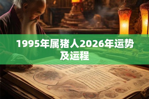 1995年属猪人2026年运势及运程