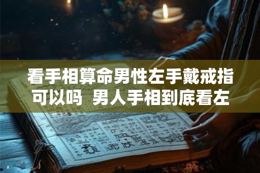 看手相算命男性左手戴戒指可以吗  男人手相到底看左手还是右手