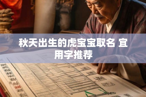 秋天出生的虎宝宝取名 宜用字推荐