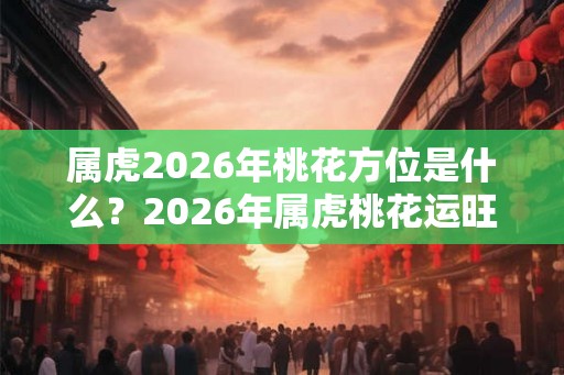 属虎2026年桃花方位是什么？2026年属虎桃花运旺不旺？