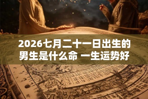 2026七月二十一日出生的男生是什么命 一生运势好吗