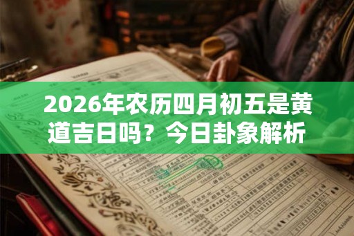 2026年农历四月初五是黄道吉日吗?今日卦象解析 2026年农历四月初五是黄道吉日吗?今日卦象解析