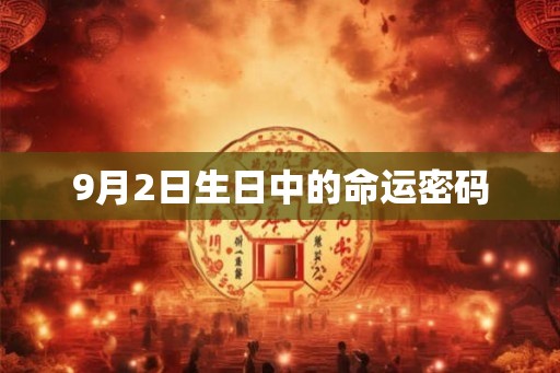 9月2日生日中的命运密码