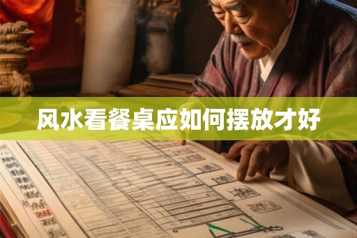 风水看餐桌应如何摆放才好