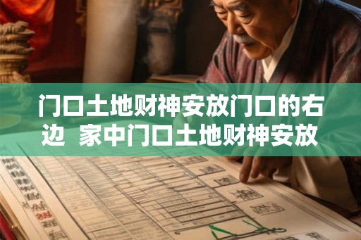 门口土地财神安放门口的右边 家中门口土地财神安放位置 门口土地财神安放门口的右边 家中门口土地财神安放位置