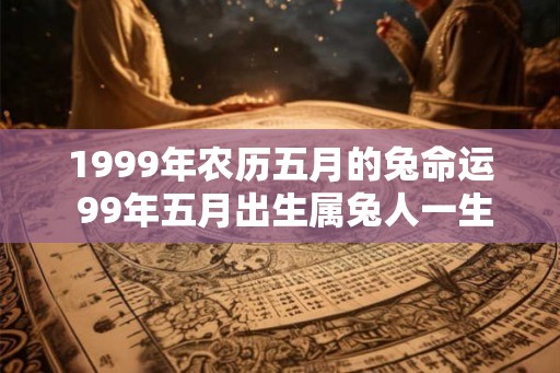 1999年农历五月的兔命运 99年五月出生属兔人一生命运如何