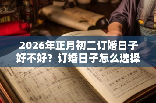 2026年正月初二订婚日子好不好？订婚日子怎么选择？